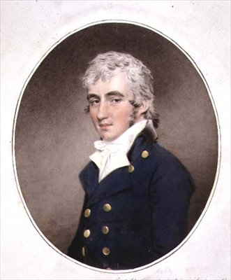 Mr Keeble (ou Keble) 1798 (giz, aguarela sobre papel) de John Downman