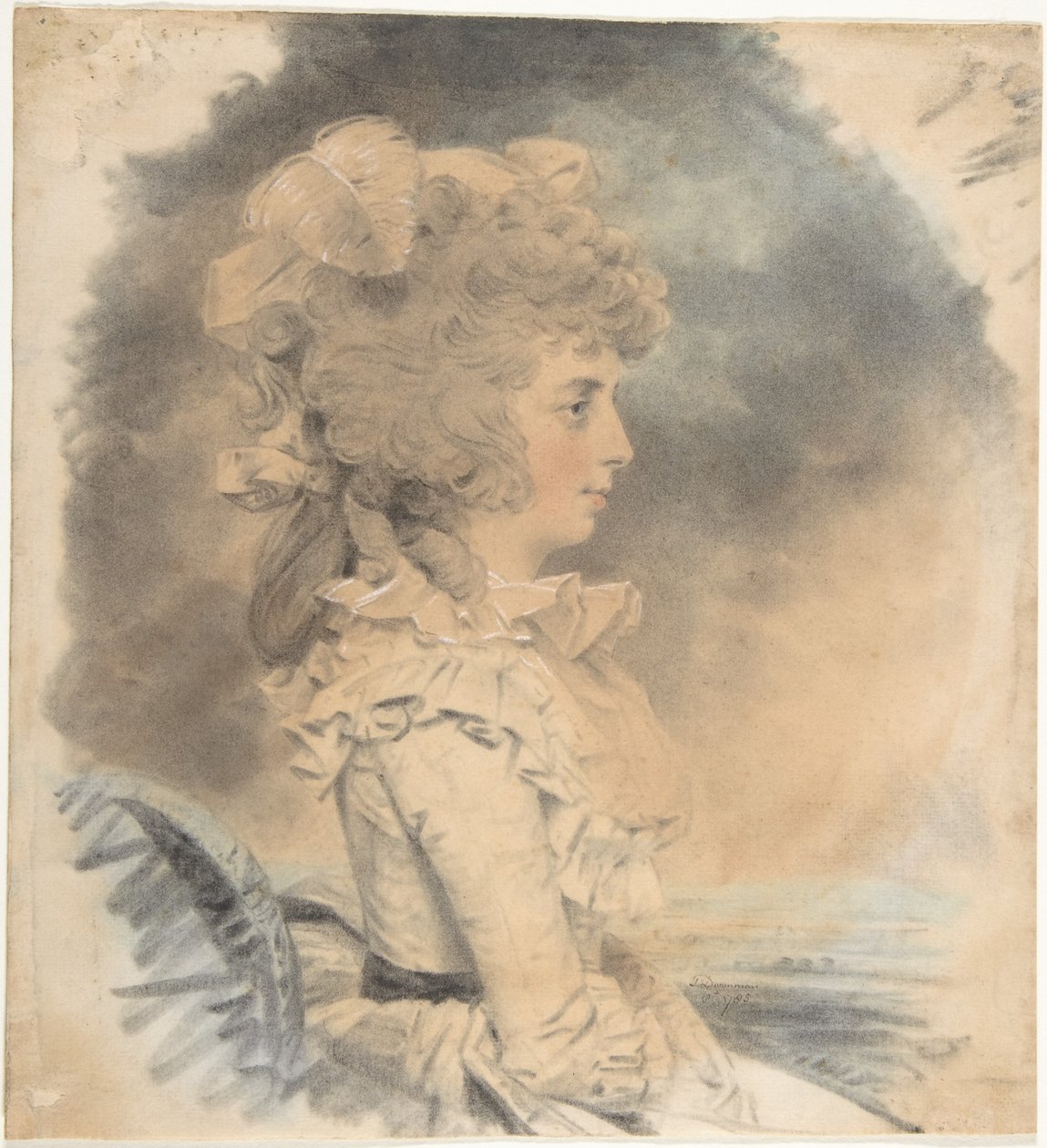 Senhora Palmer de John Downman