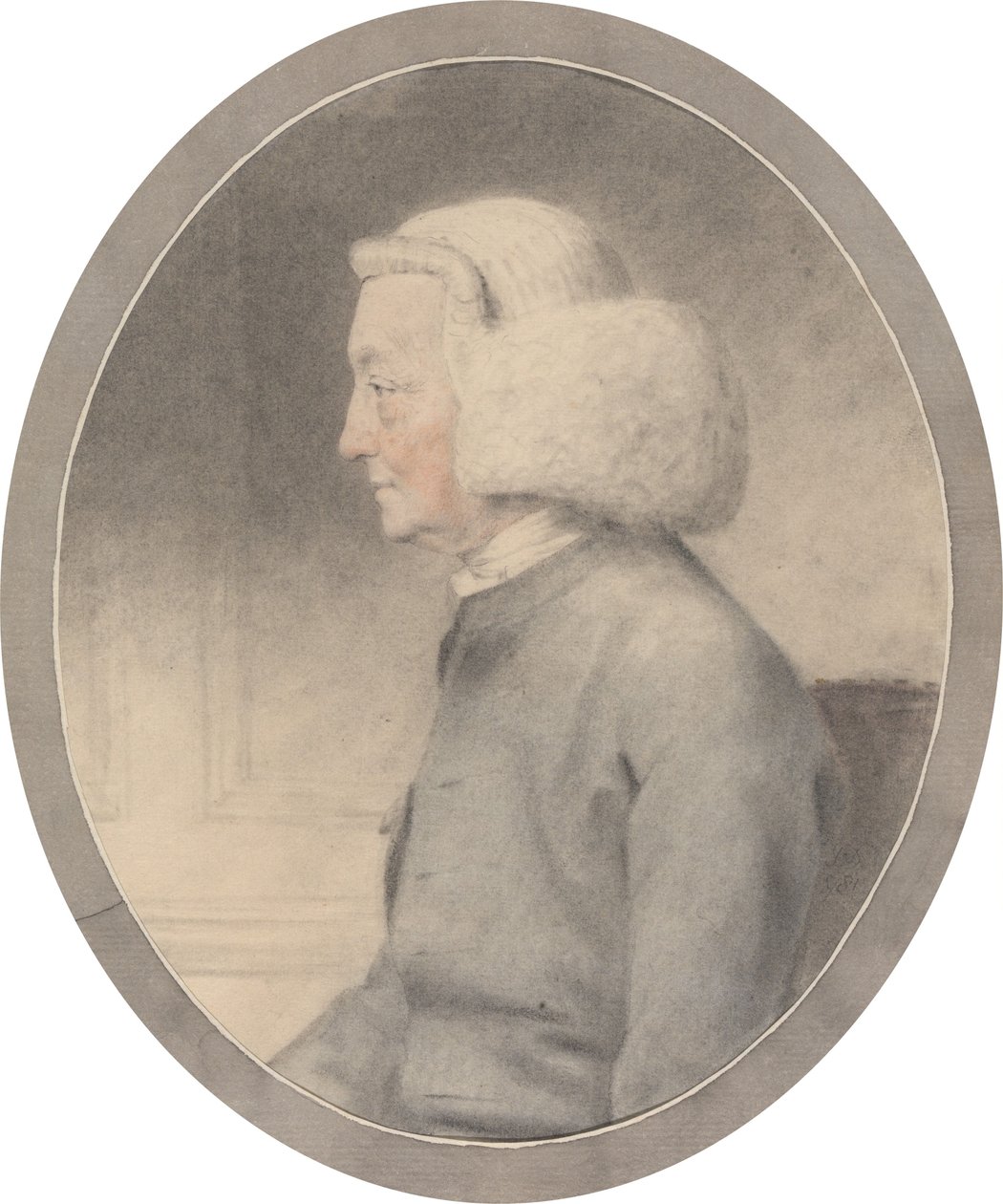 Retrato de um eclesiástico chamado reverendo John Wesley de John Downman