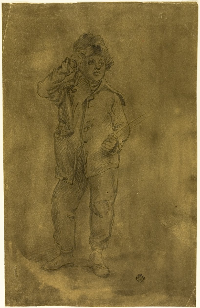 Garoto de pé de John Downman