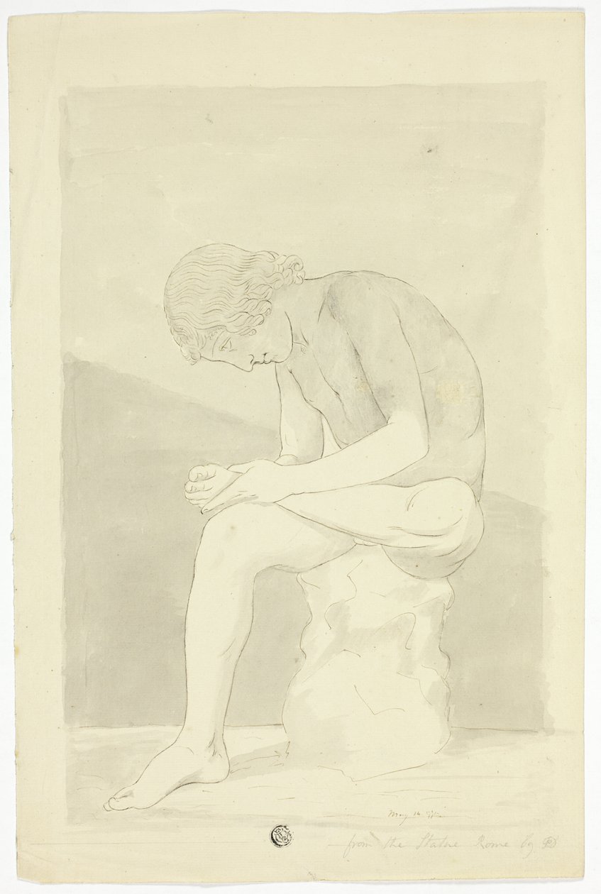 O Apanhador de Espinhos (Lo Spinario) de John Downman
