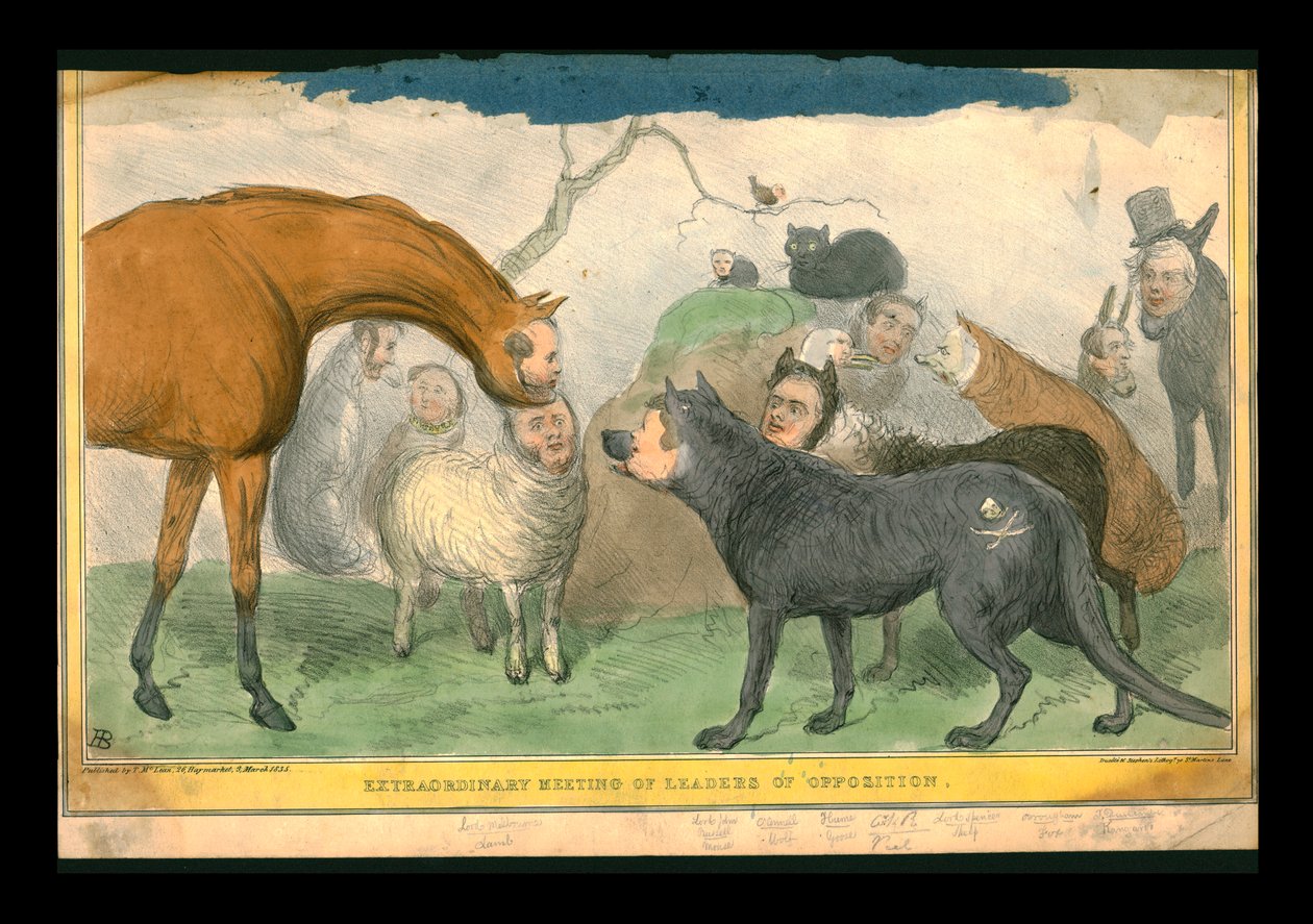Reunião Extraordinária de Líderes de Oposição, 1835. de John Doyle