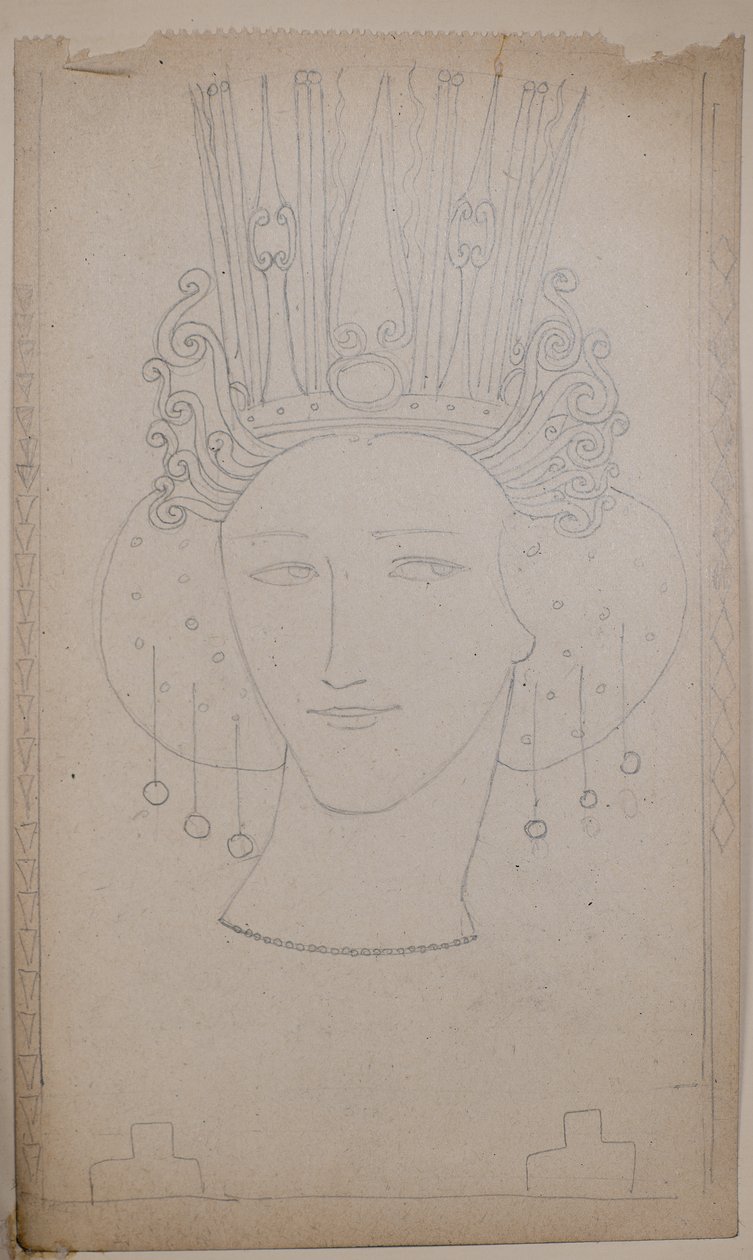 Maeve (lápis) de John Duncan