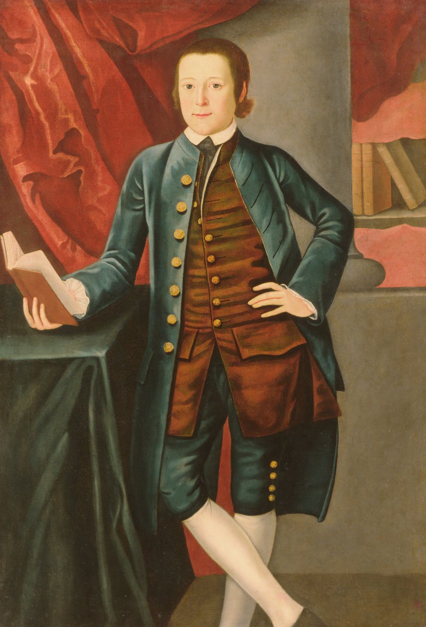 Menino da família Crossfield Possivelmente Richard Crossfield, ca. 1766-68. de John Durand