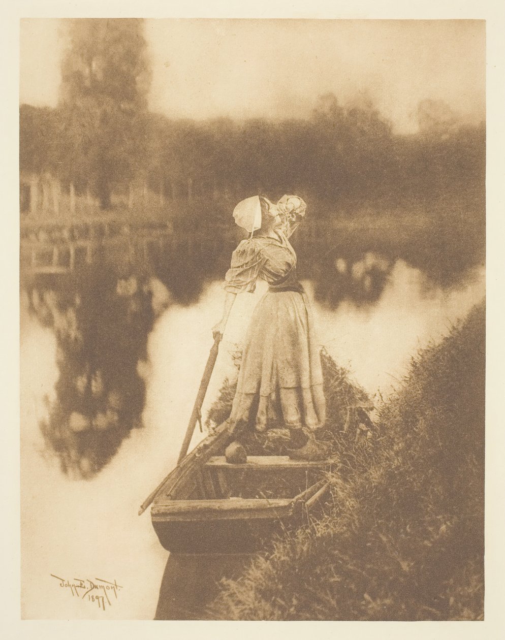Hailing the Ferry, 1897. de John E. Dumont