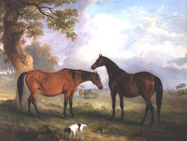 Éguas de Gramíneas de John E. Ferneley
