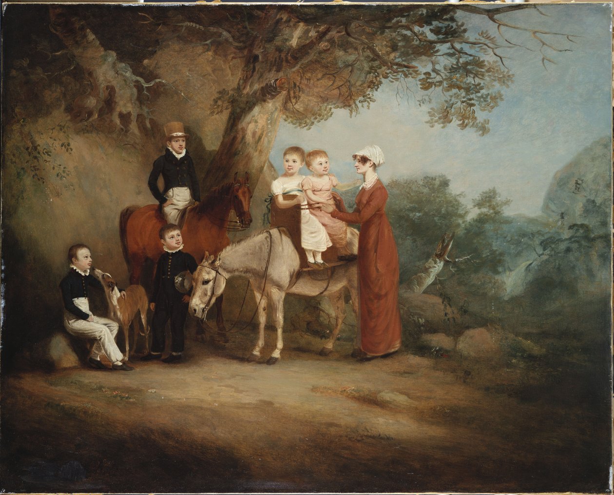 A família Marriott, 1815 de John E. Ferneley