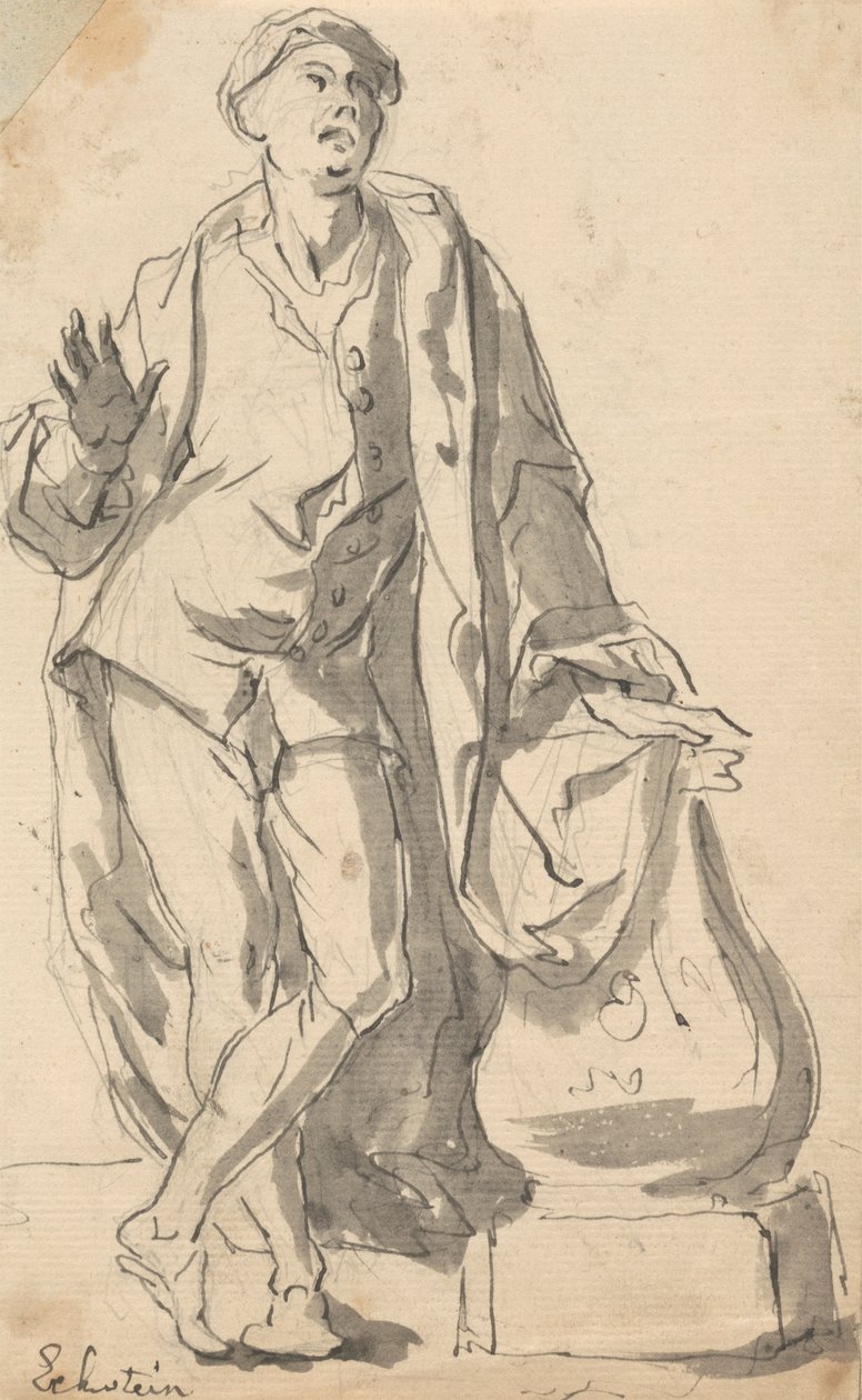 Desenho para Monumento Funerário de John Eckstein