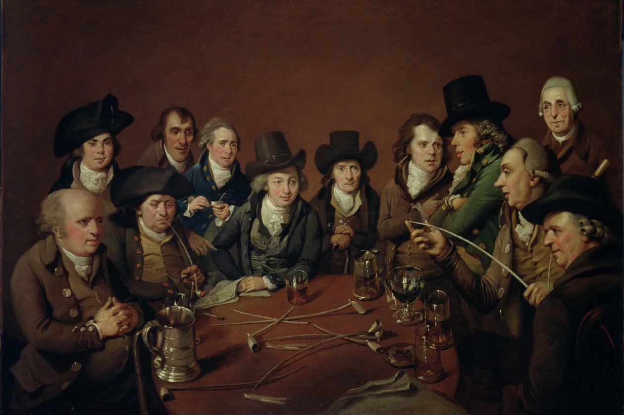 John Freeth e seu círculo, 1792 de John Eckstein