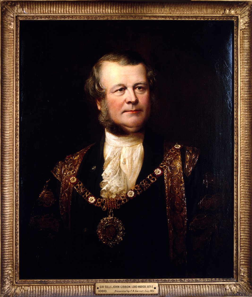 Sir Sills John Gibbons, Lord Mayor 1871 de John Edgar Williams