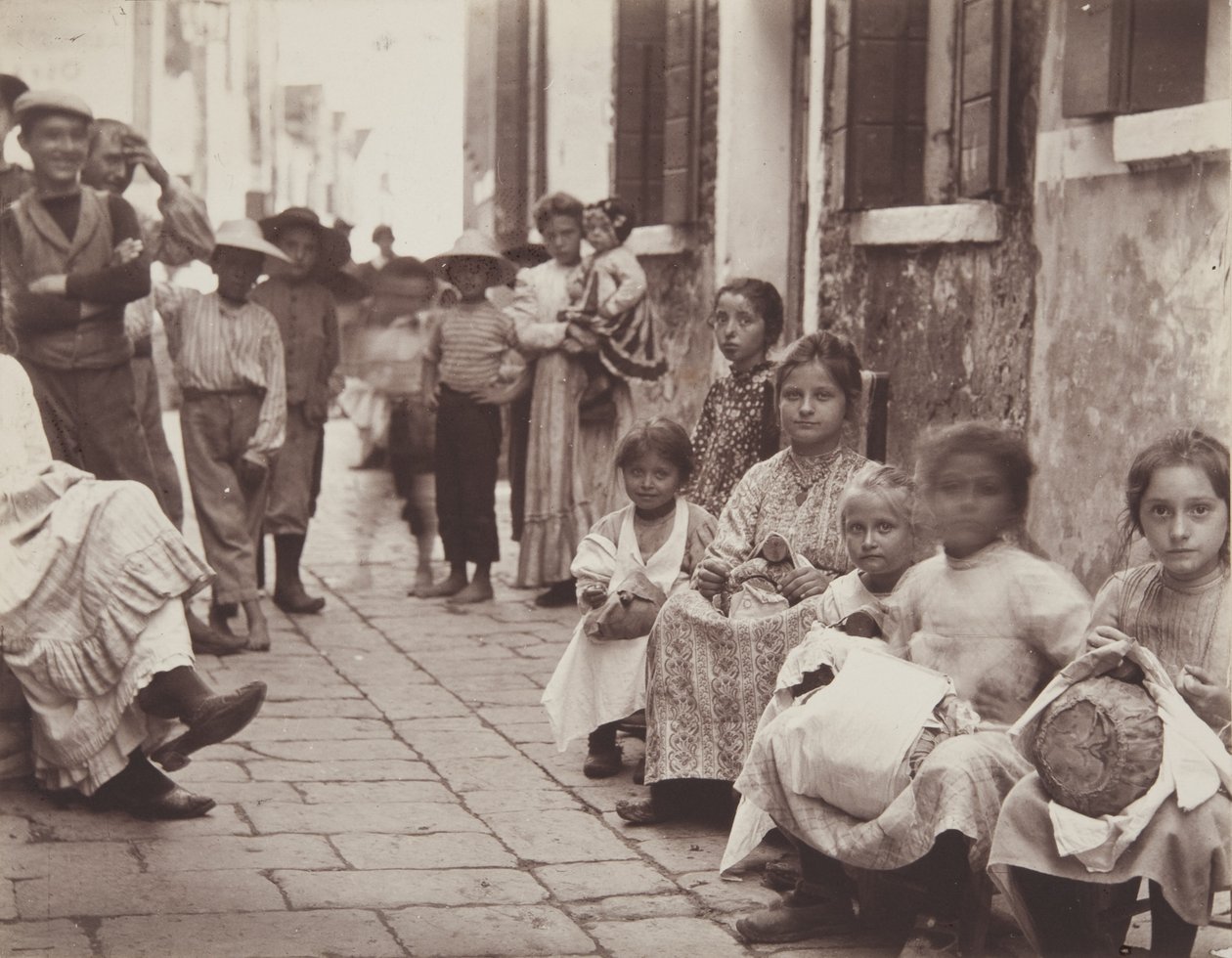 Burano - Trabalhadores de rendas de John Edward Alyosius Steggall