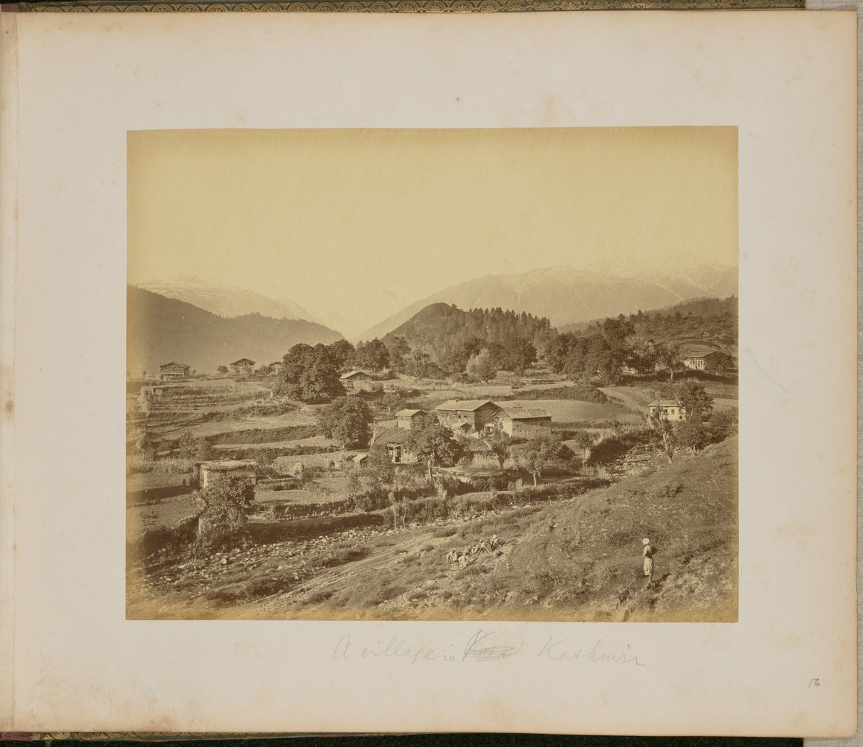 Uma aldeia em Caxemira de John Edward Saché