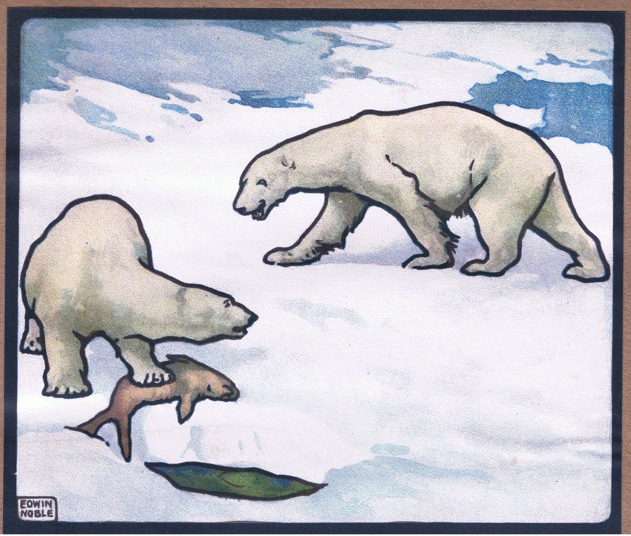 Urso polar de John Edwin Noble