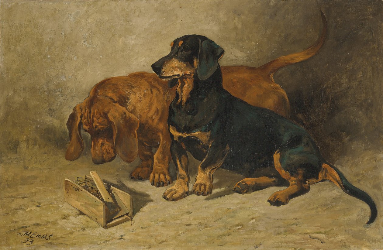 Dachshunds, 1993 de John Emms