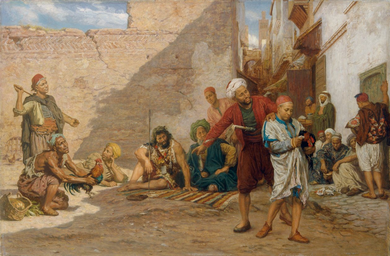 "O desafio recusado", 1851-1895 de John Evan Hodgson