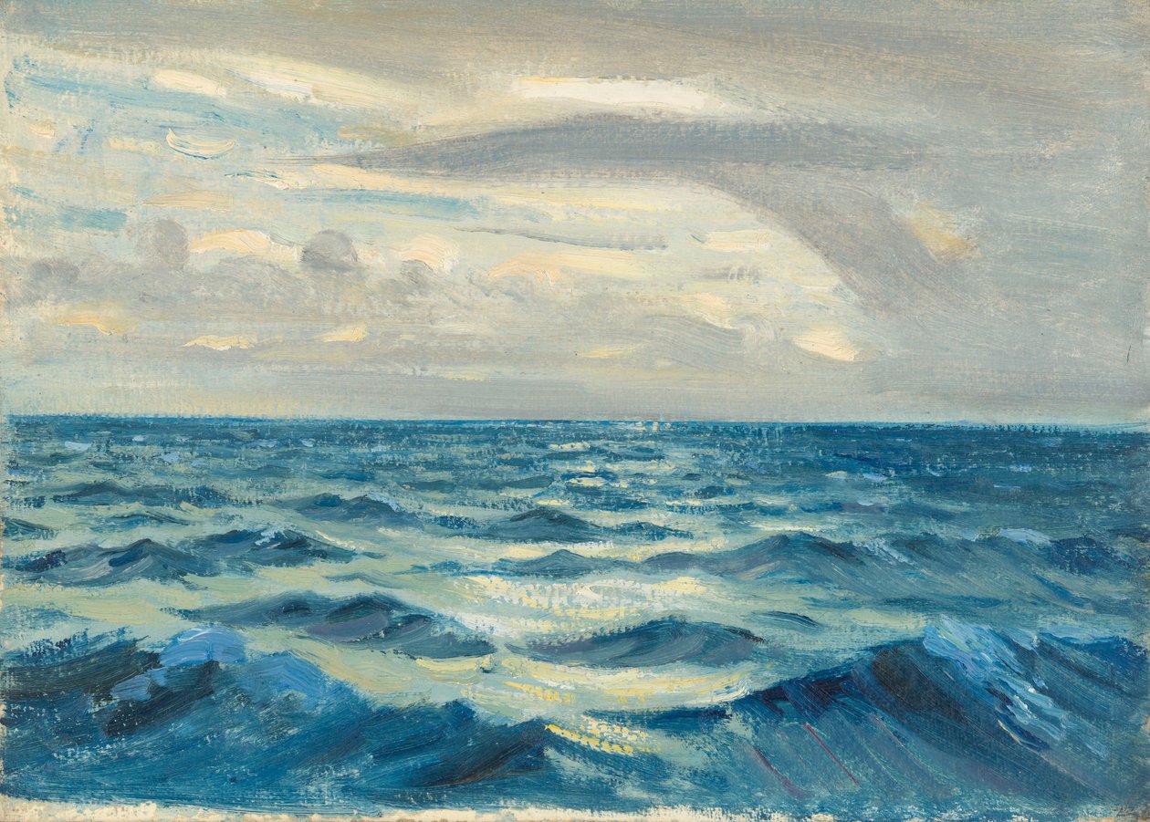 Paisagem marítima (pintura) de John Everett