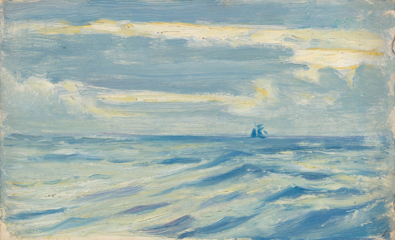 Paisagem marítima (pintura) de John Everett