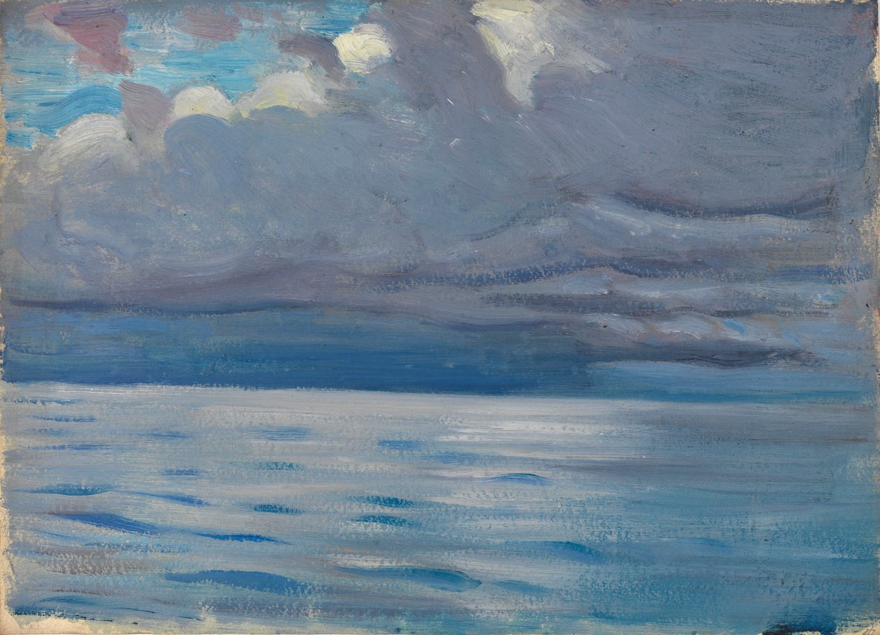 Paisagem marítima de "Penaglis M. Hadoulis de John Everett