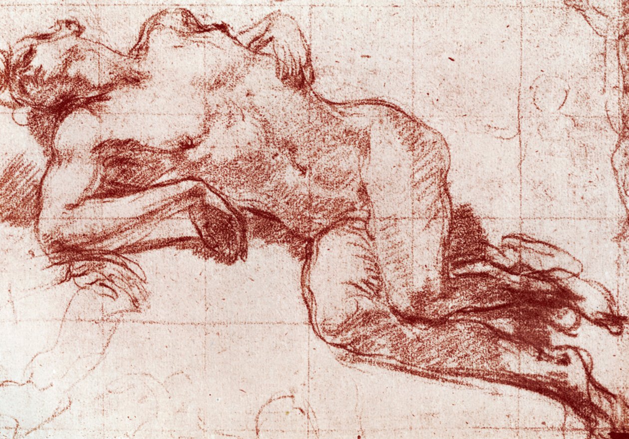 Um estudo de um nu, 1913 de John Everett Millais