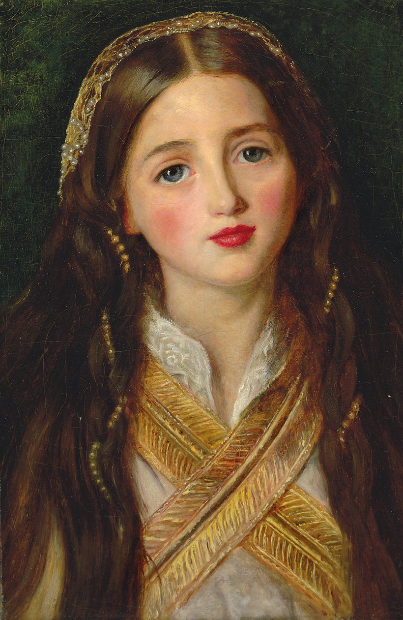 Alice Gray (óleo sobre tela) de John Everett Millais