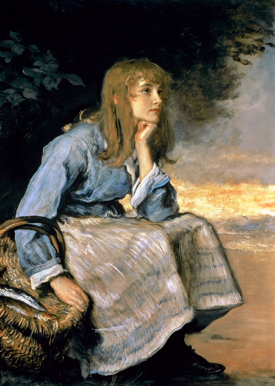 Senhora do chamador de John Everett Millais