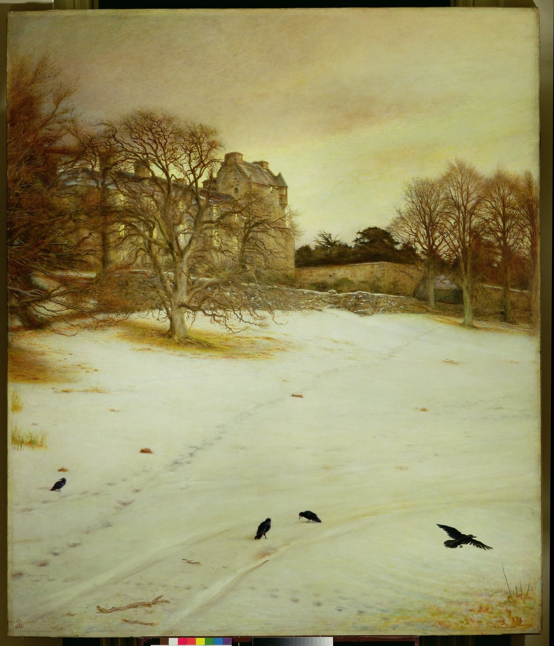 Véspera de natal, 1887 de John Everett Millais