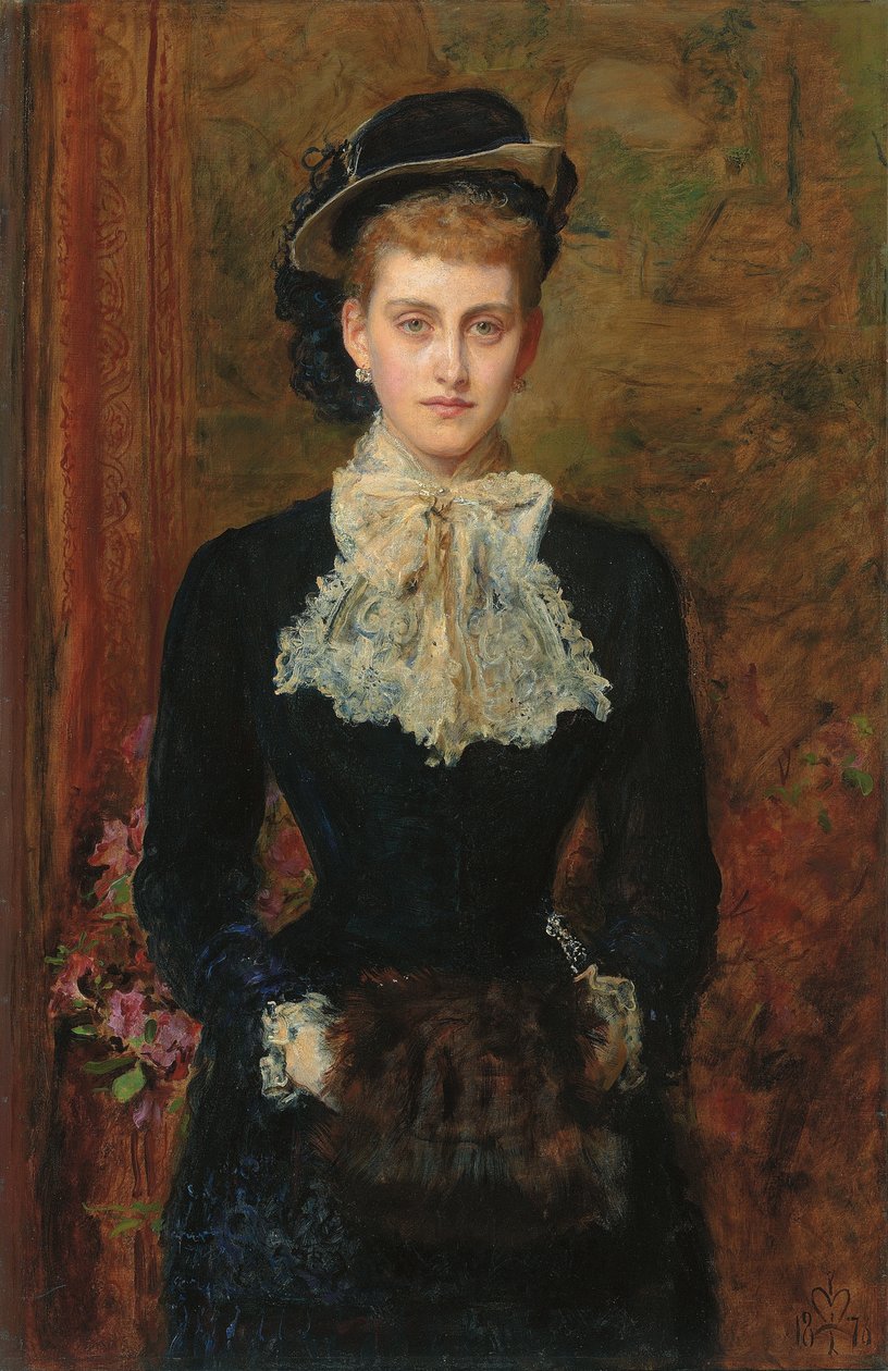Condessa de Pourtales, ex-Sra., 1876 de John Everett Millais