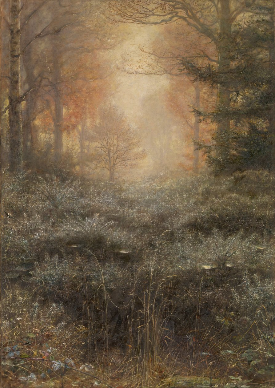Furze encharcado de orvalho de John Everett Millais