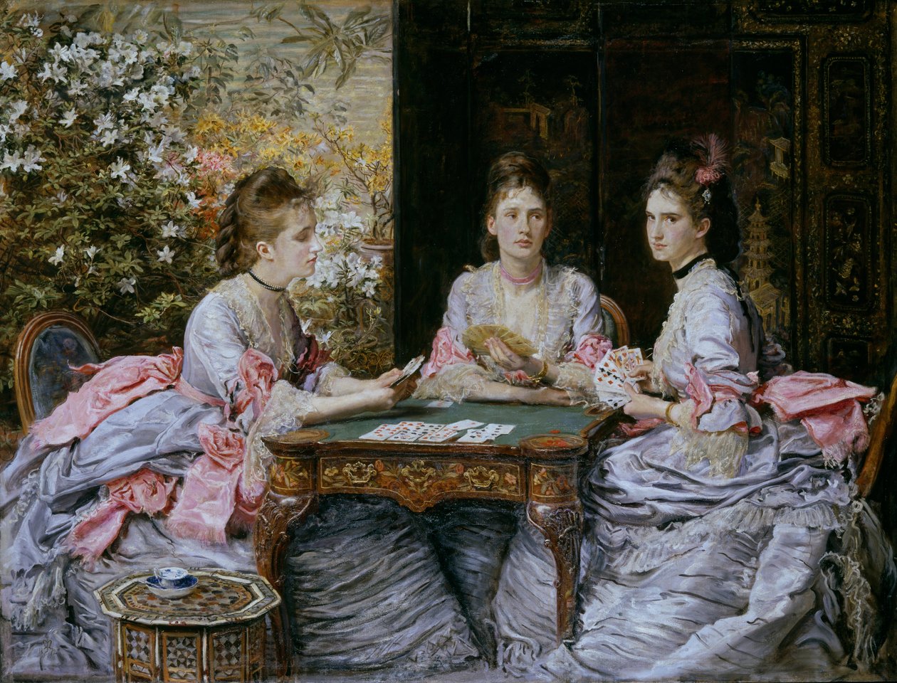 Os corações são trunfos de John Everett Millais