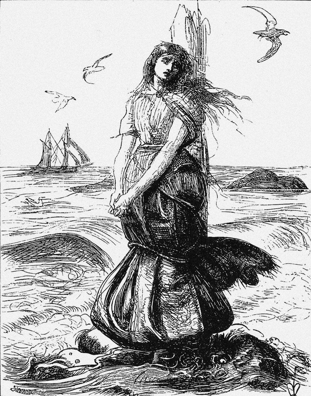 Margaret Wilson, 1862 de John Everett Millais