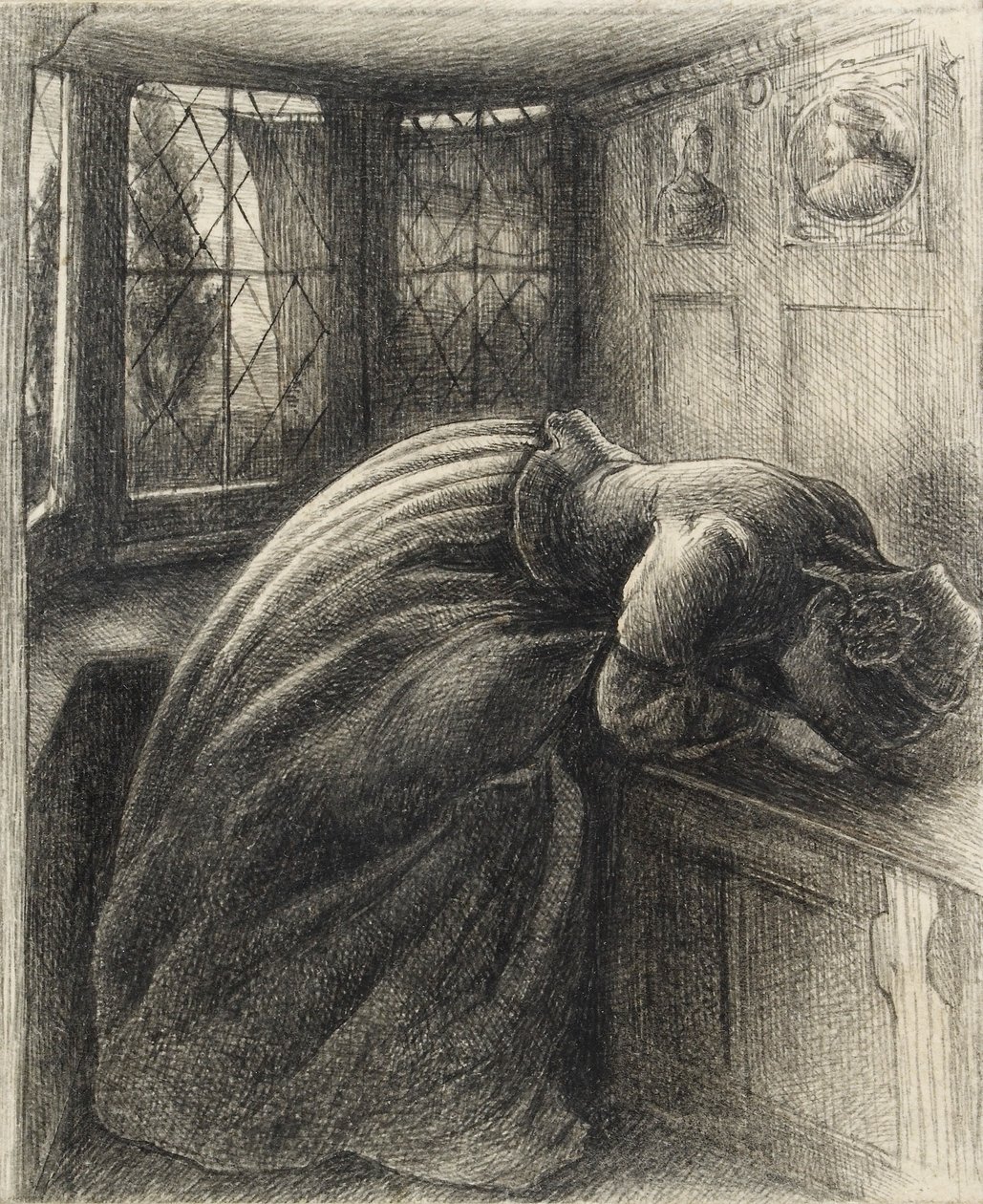 Mariana, c1840-1850 de John Everett Millais