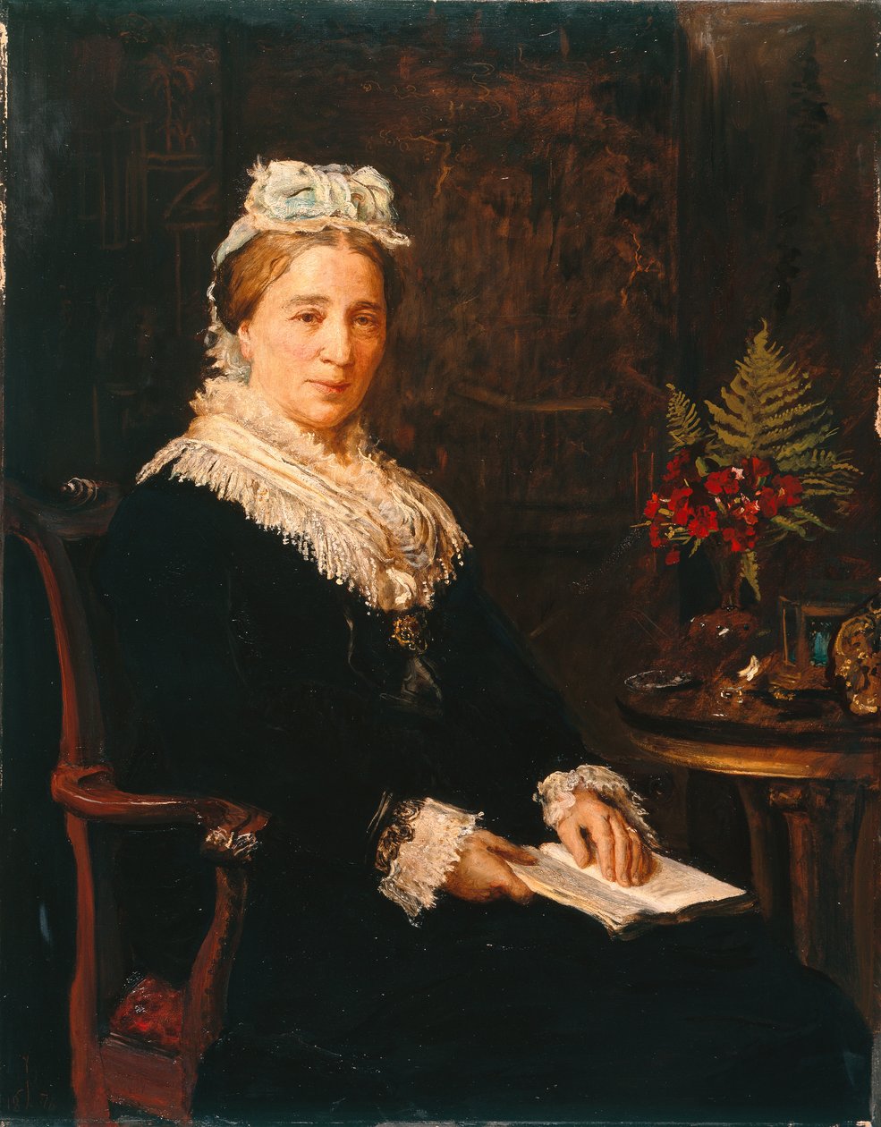 Sra. Leopold Reiss, de Broom House, Eccles de John Everett Millais