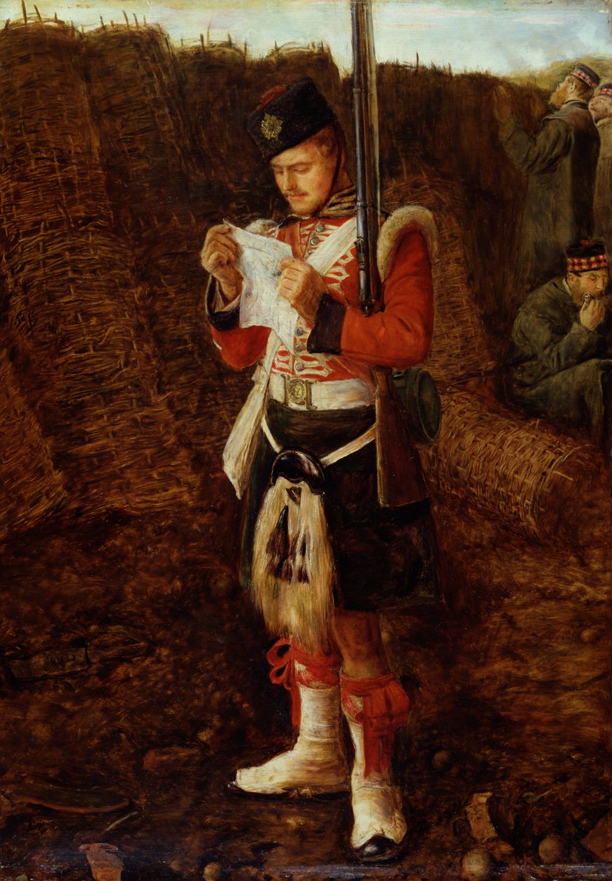 Notícias de casa de John Everett Millais
