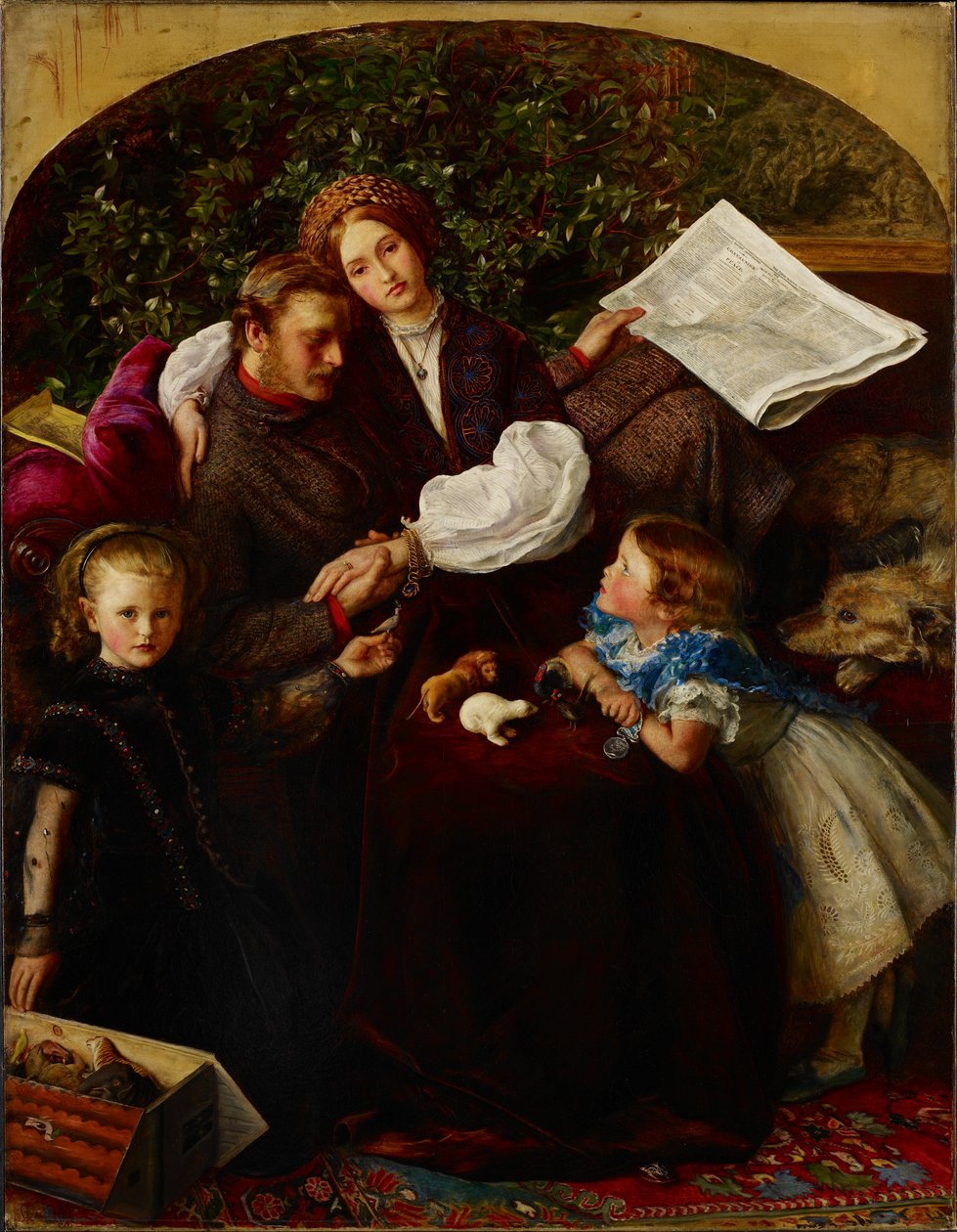 Paz Concluída, 1856 de John Everett Millais