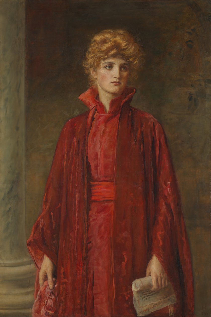 Pórcia, 1886. de John Everett Millais