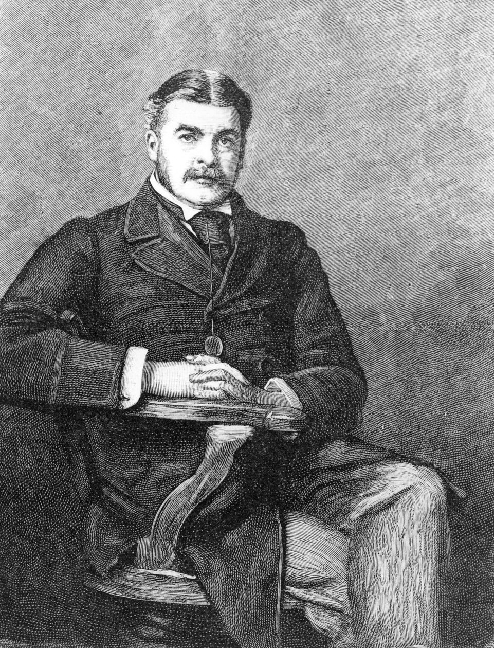 Sir Arthur Sullivan, gravado por C. Carter de John Everett Millais