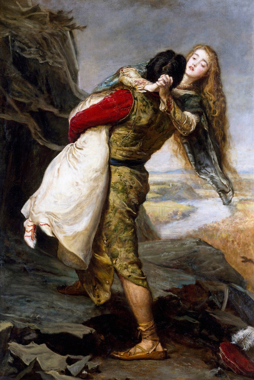 A Coroa do Amor de John Everett Millais