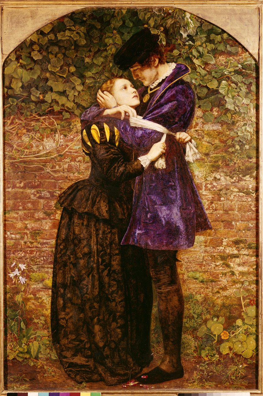Os huguenotes, 1852 de John Everett Millais