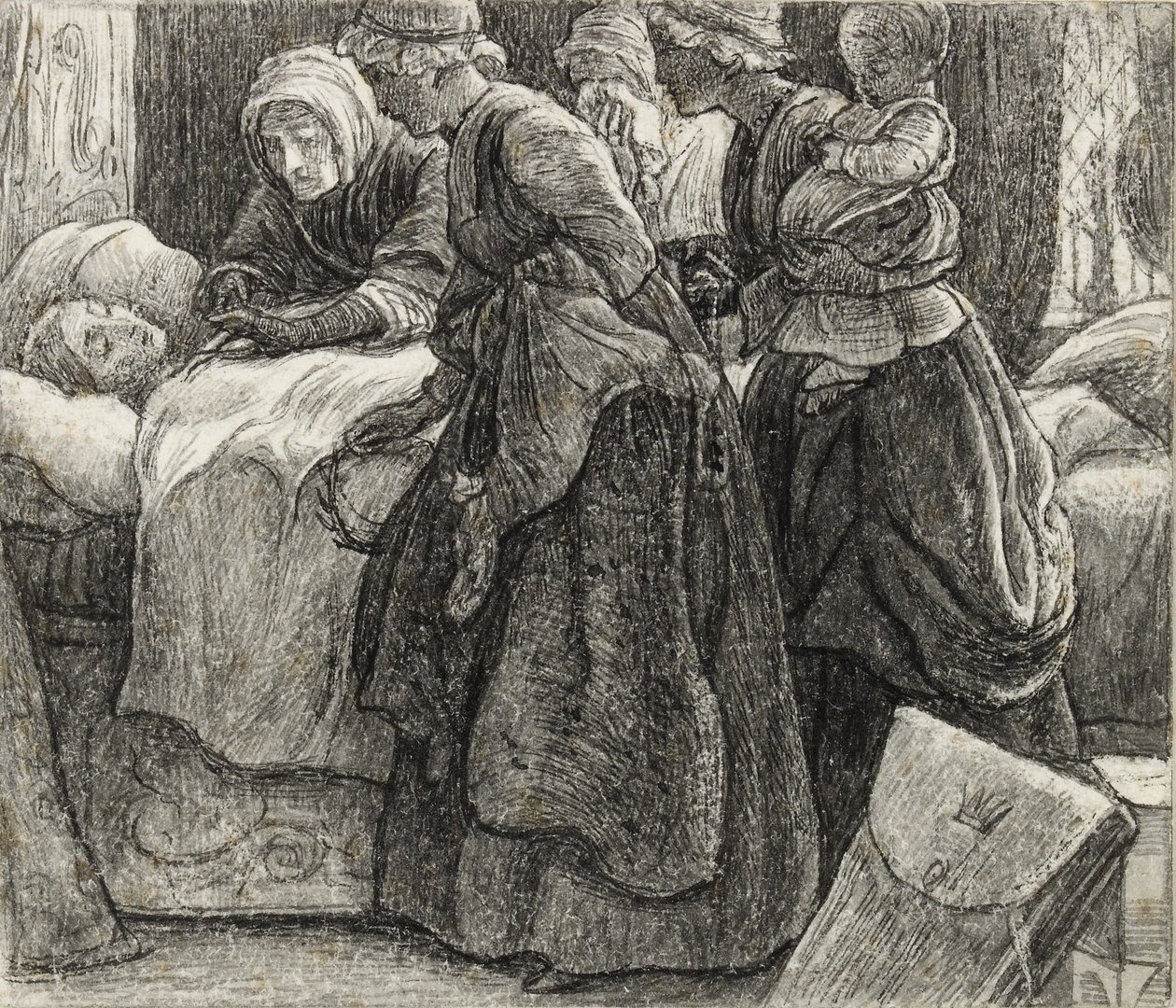 O Senhor de Burleigh, c1857 de John Everett Millais