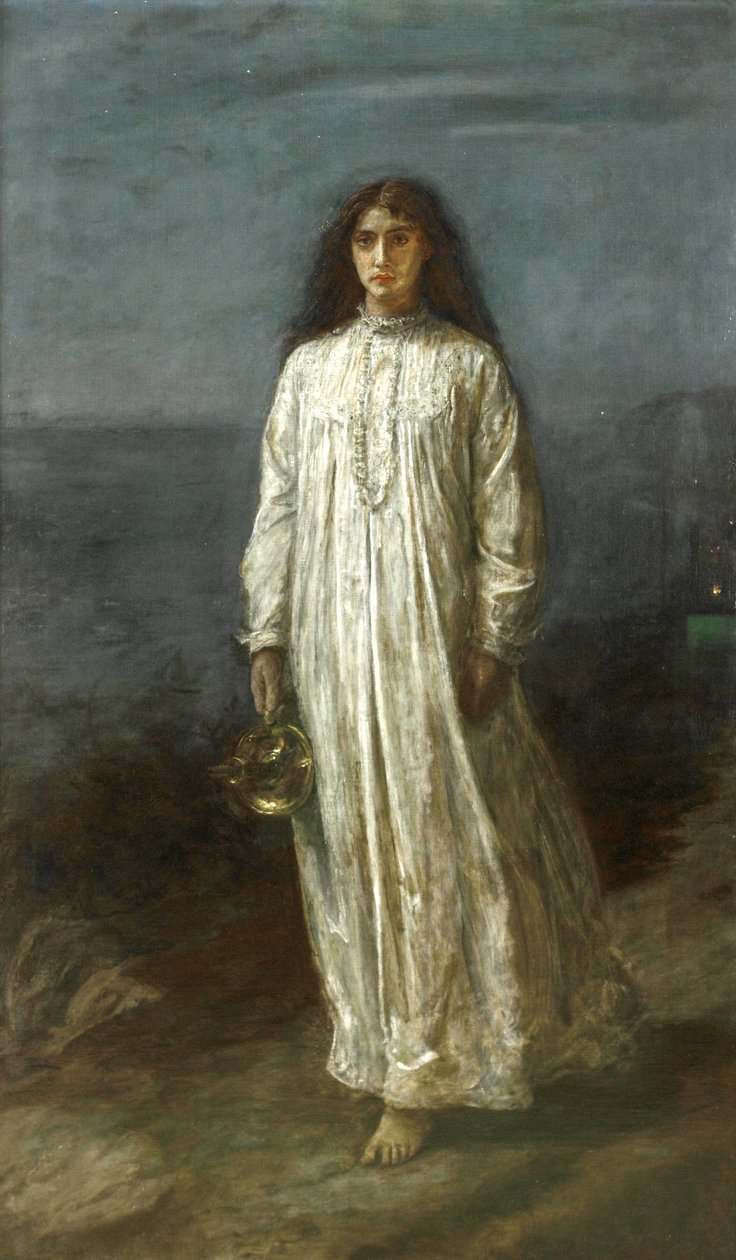 O sonâmbulo de John Everett Millais