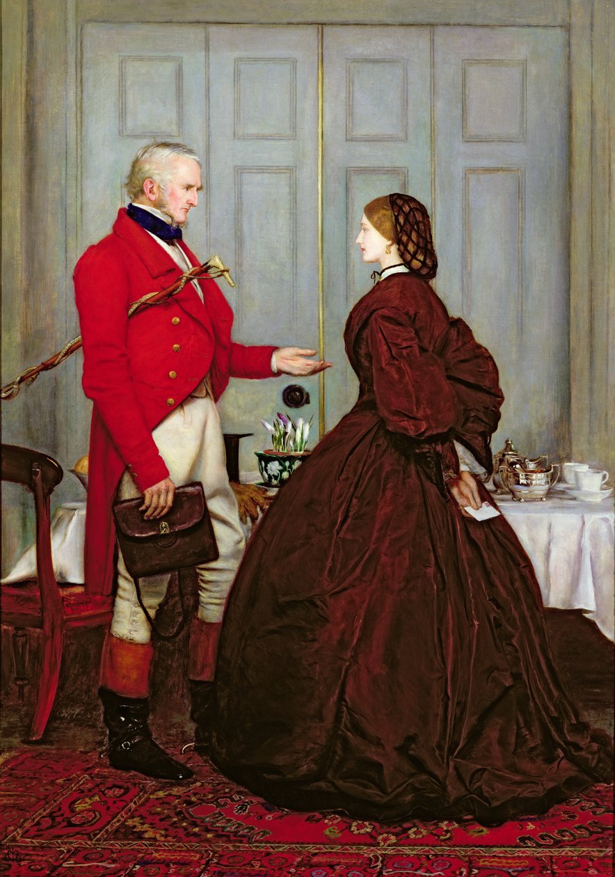 Confie em mim, 1862 (óleo) de John Everett Millais