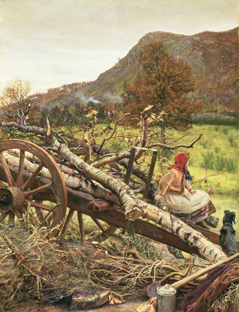 Combustível de inverno de John Everett Millais