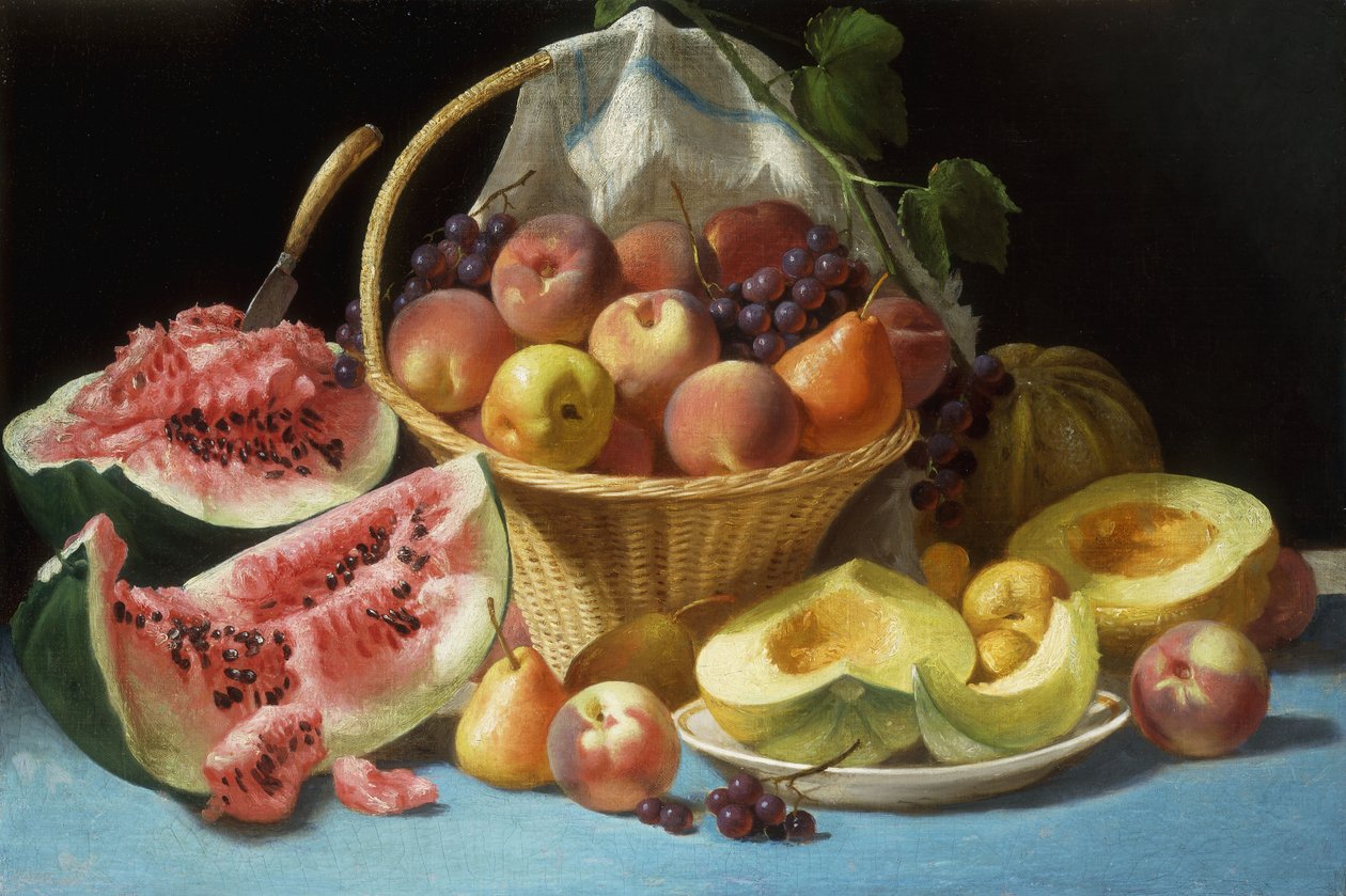Melões, pêssegos e uvas, de John F. Francis