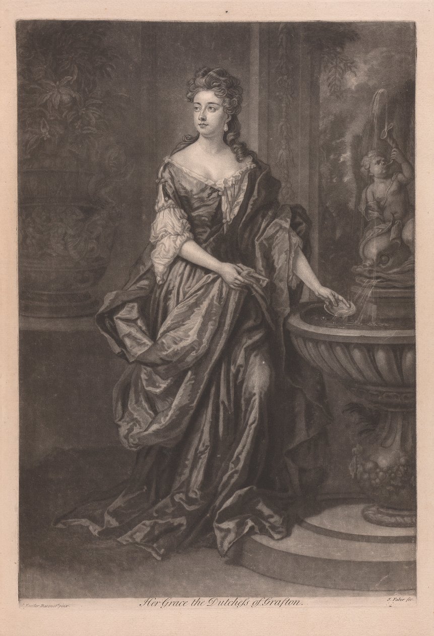 Sua Graça a Duquesa de Grafton de John Faber the younger