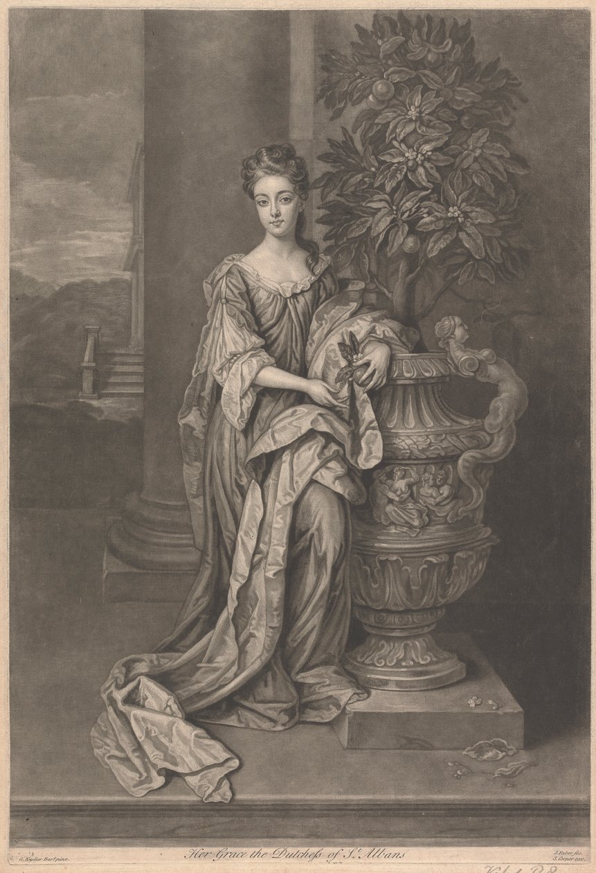 Sua Graça a Duquesa de St. Albans de John Faber the younger