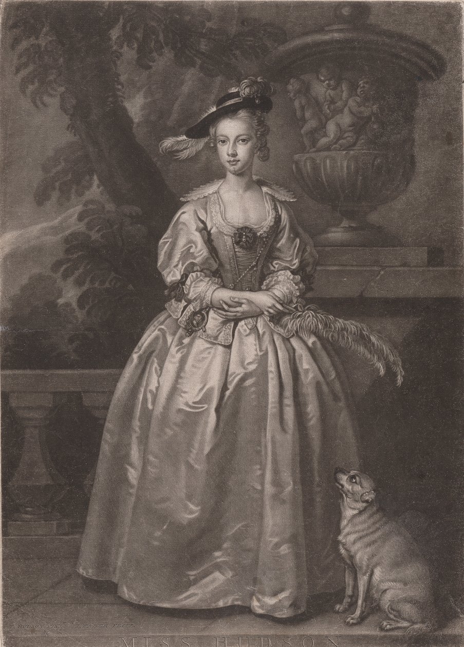 Miss Hudson de John Faber the younger
