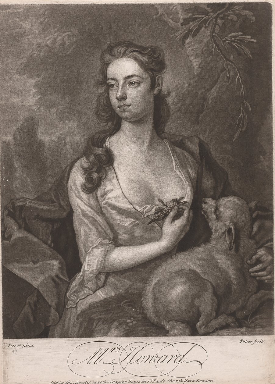 Sra. Howard de John Faber the younger