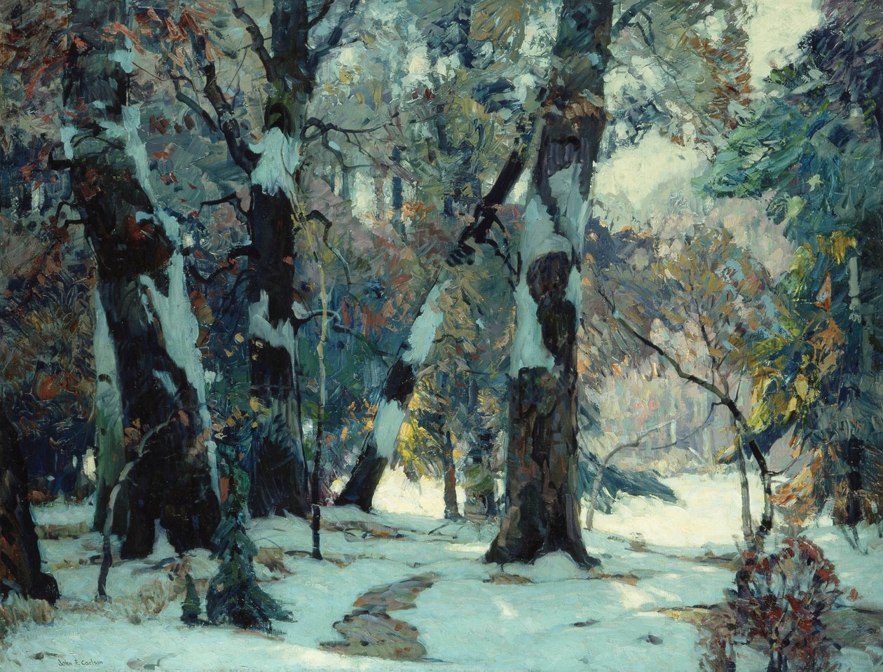 Lugares silenciosos de John Fabian Carlson