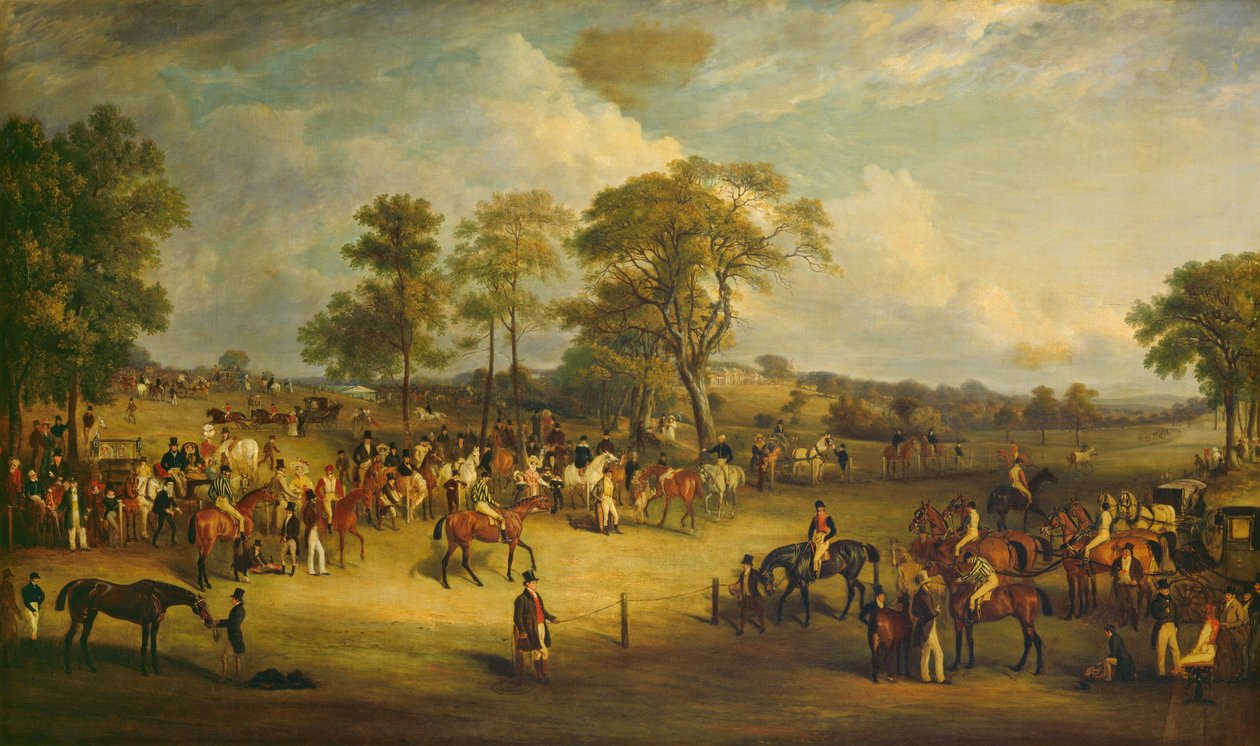 Heaton Park Races, 1829. de John Ferneley