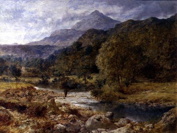 Moel Siabod de Capel Curig, Gales do Norte de John Finnie
